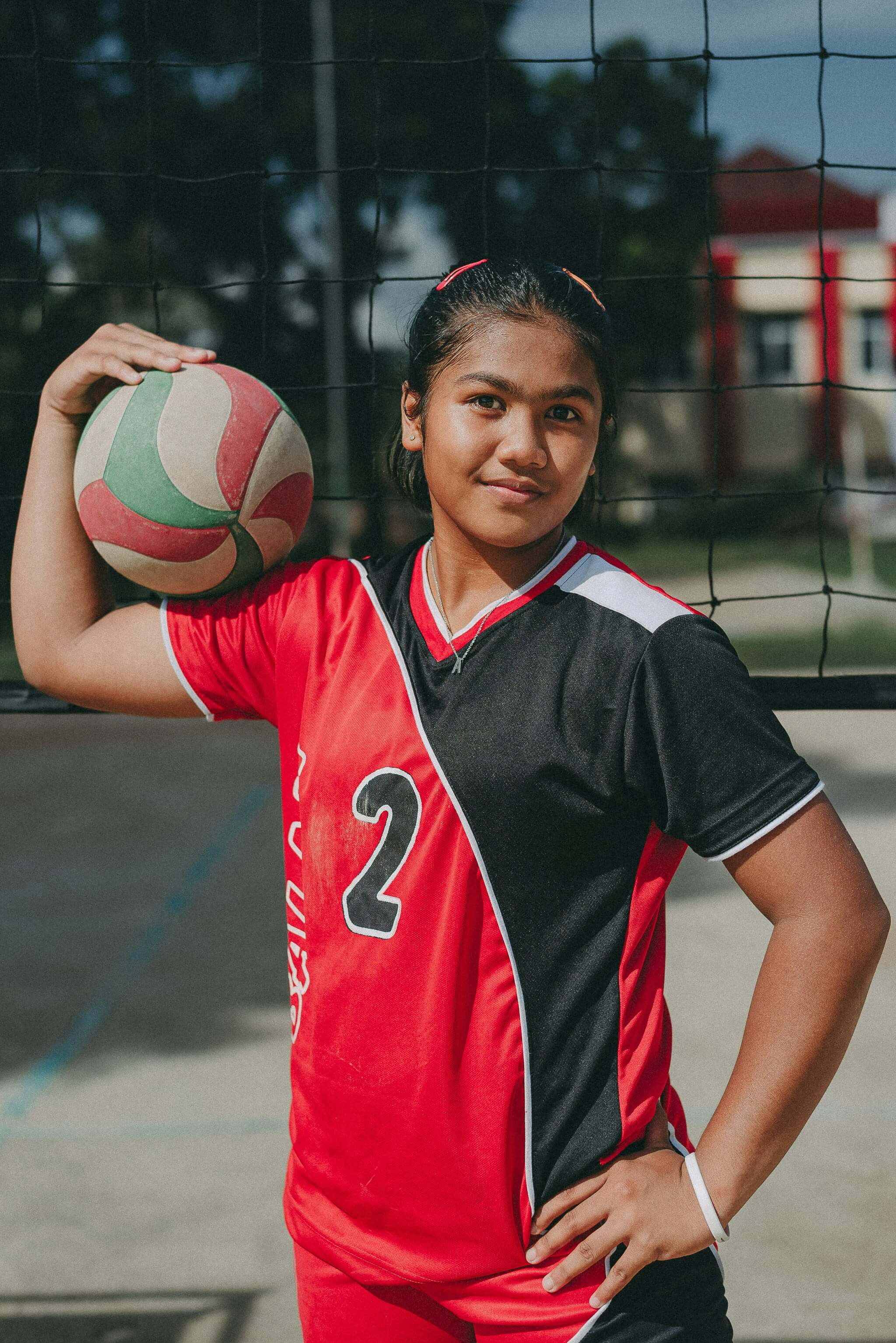Girl & ball